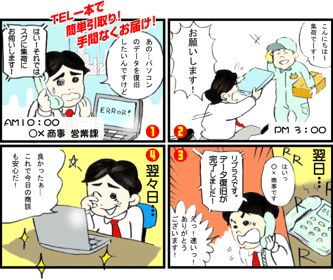 急いで取り戻したい方